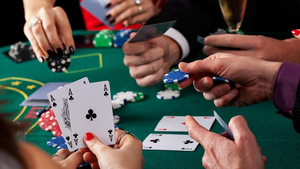 Risks in the game of poker