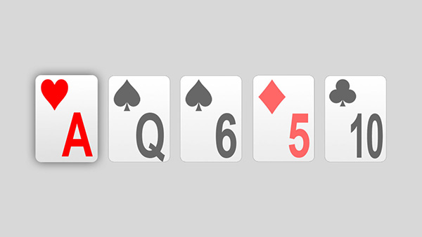 High card in poker