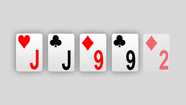 Two pair in poker